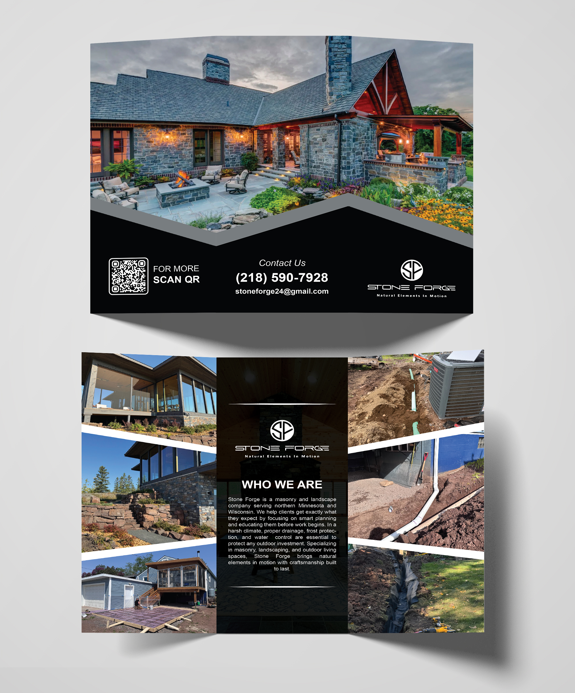 Flyer Design by Talha Ahmad for Stone Forge  | Design #36595659