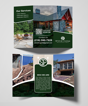 Flyer Design by Talha Ahmad for Stone Forge  | Design: #36595661
