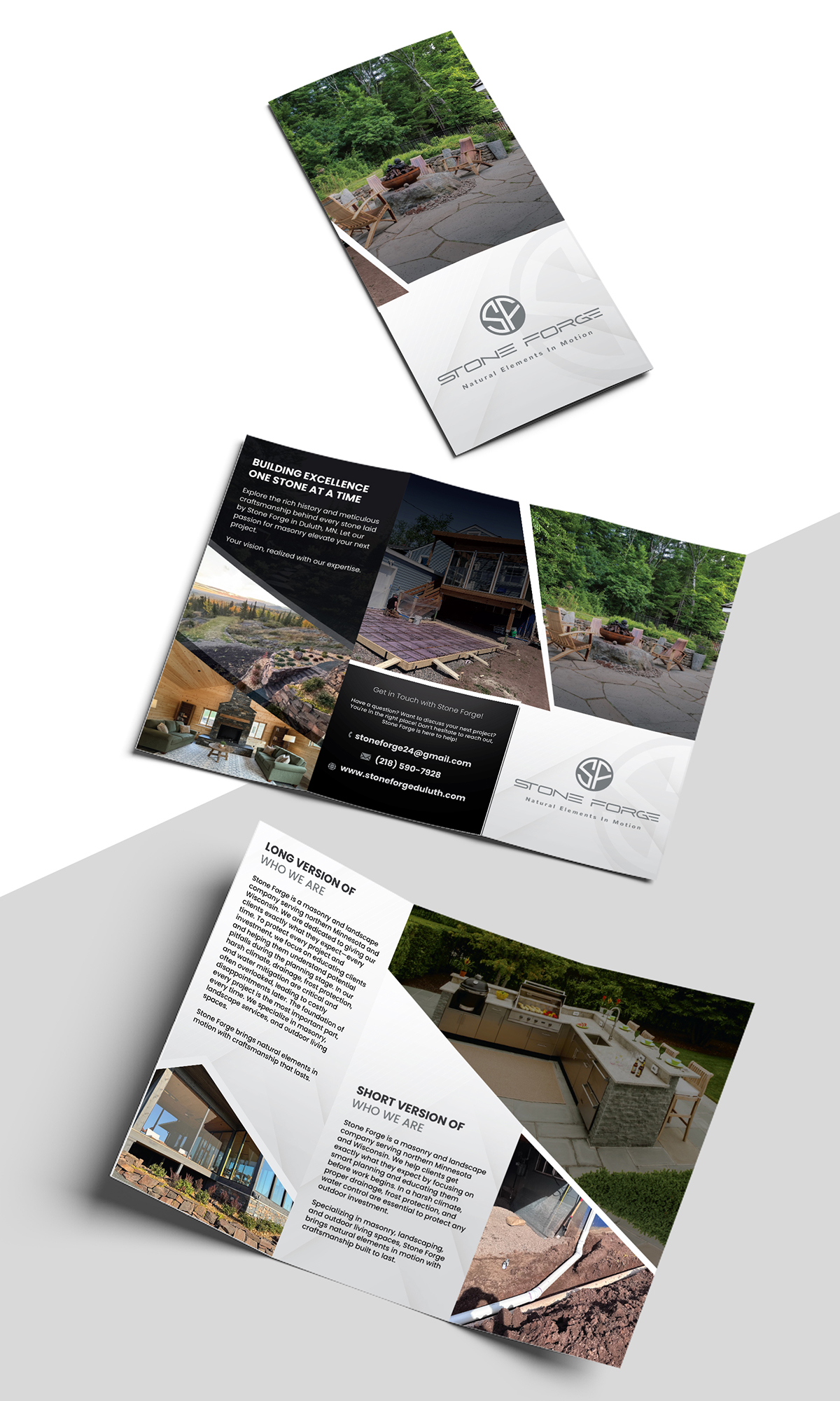 Flyer Design by Talha Ahmad for Stone Forge  | Design #36595721
