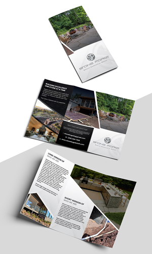Flyer Design by Talha Ahmad for Stone Forge  | Design: #36595721