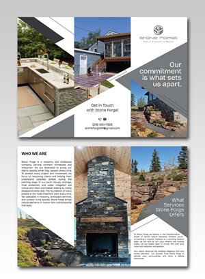 Flyer Design by YourLogoMaster for Stone Forge  | Design: #36601799