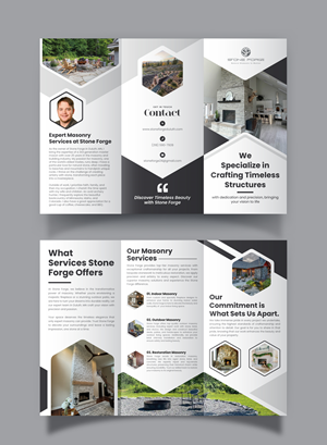 Flyer Design by artbitin for Stone Forge  | Design: #36584023