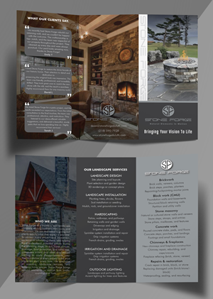 Flyer Design by HT Graphic for Stone Forge  | Design: #36598198
