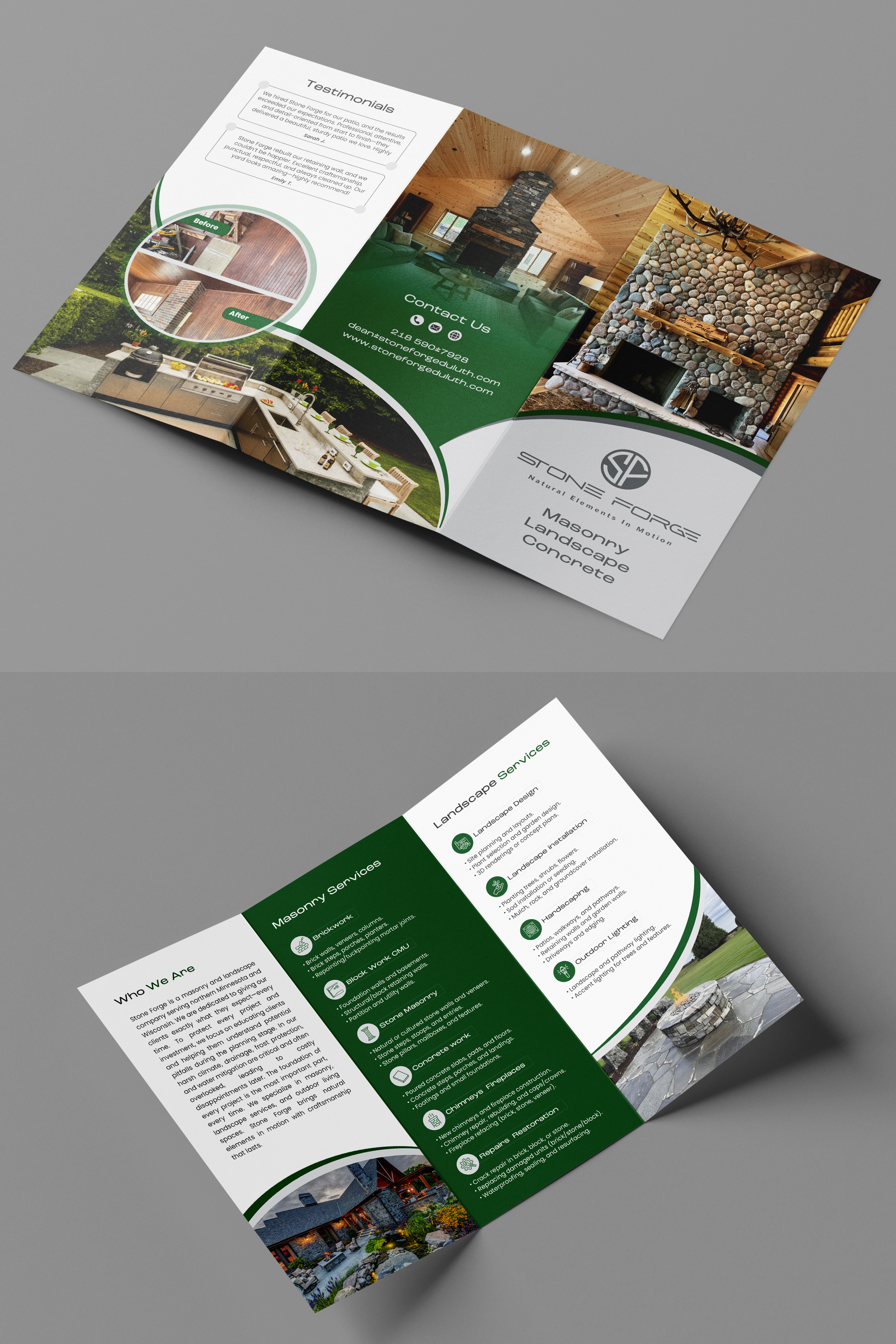 Flyer Design by designcircle for Stone Forge  | Design #36602072