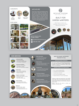 Flyer Design by pb for Stone Forge  | Design #36601447