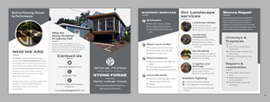 Flyer Design by pb for Stone Forge  | Design: #36611368