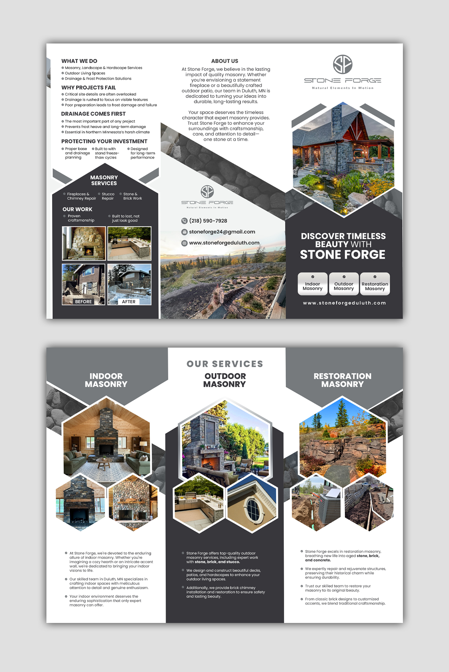 Flyer Design by debdesign for Stone Forge  | Design #36588922