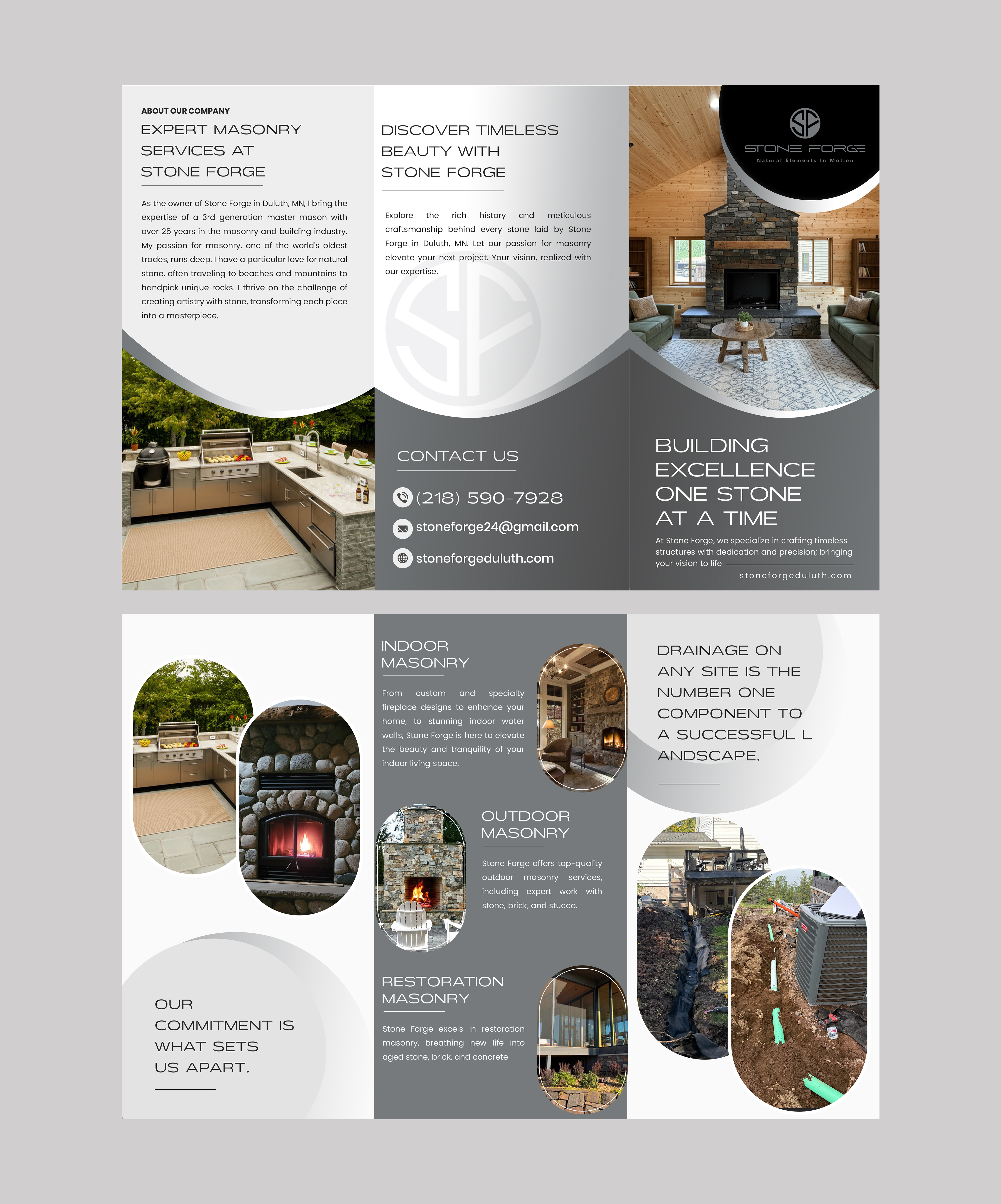 Flyer Design by Creations Box 2015 for Stone Forge  | Design #36584527