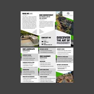 Flyer Design by Creations Box 2015 for Stone Forge  | Design: #36589825