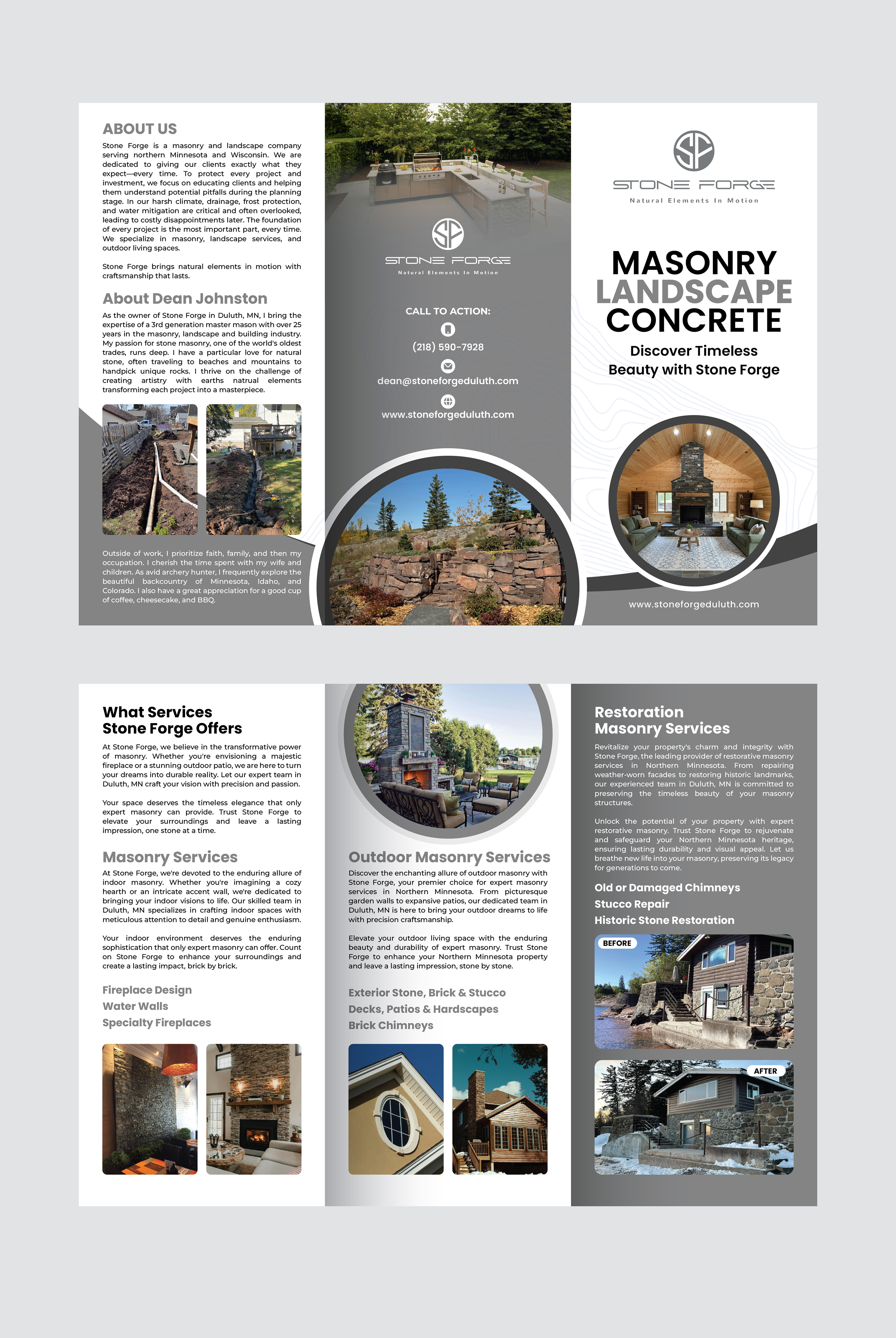 Flyer Design by 3Guys for Stone Forge  | Design #36595502