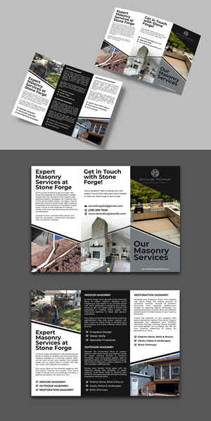 Flyer Design by websmartusa for Stone Forge  | Design: #36584279