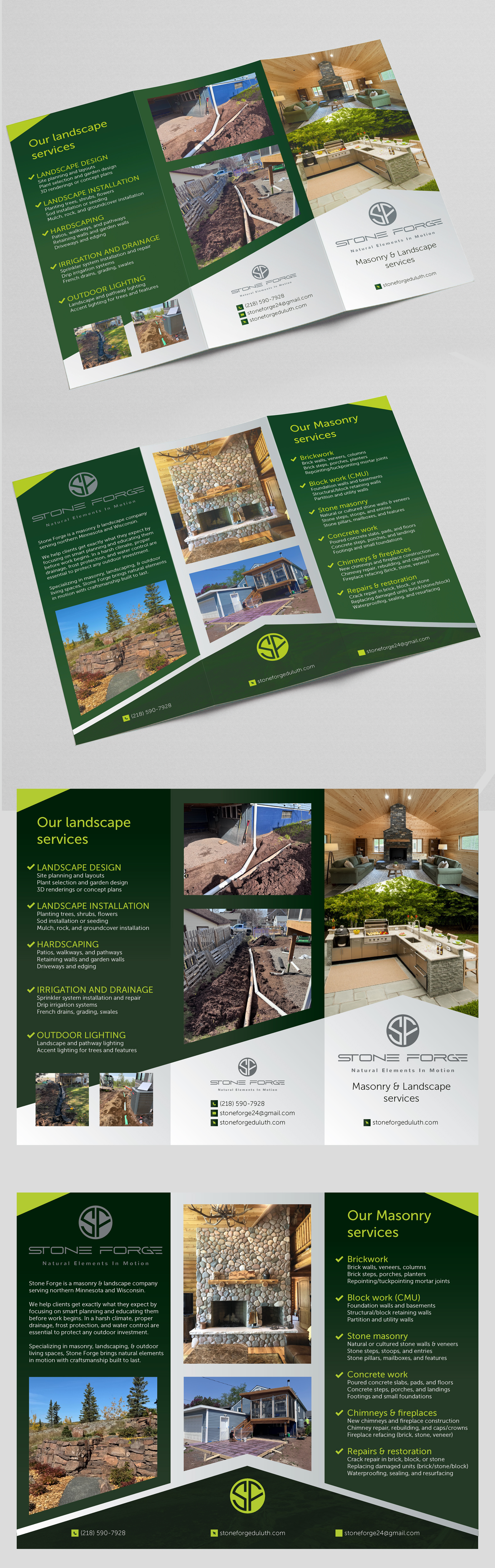 Flyer Design by saurov for Stone Forge  | Design #36588646