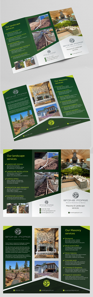 Flyer Design by saurov for Stone Forge  | Design: #36588646