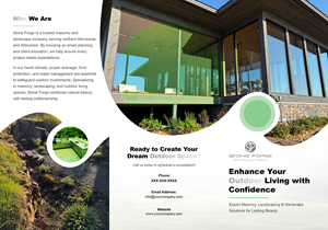 Flyer Design by NZ Creatives for Stone Forge  | Design: #36614678