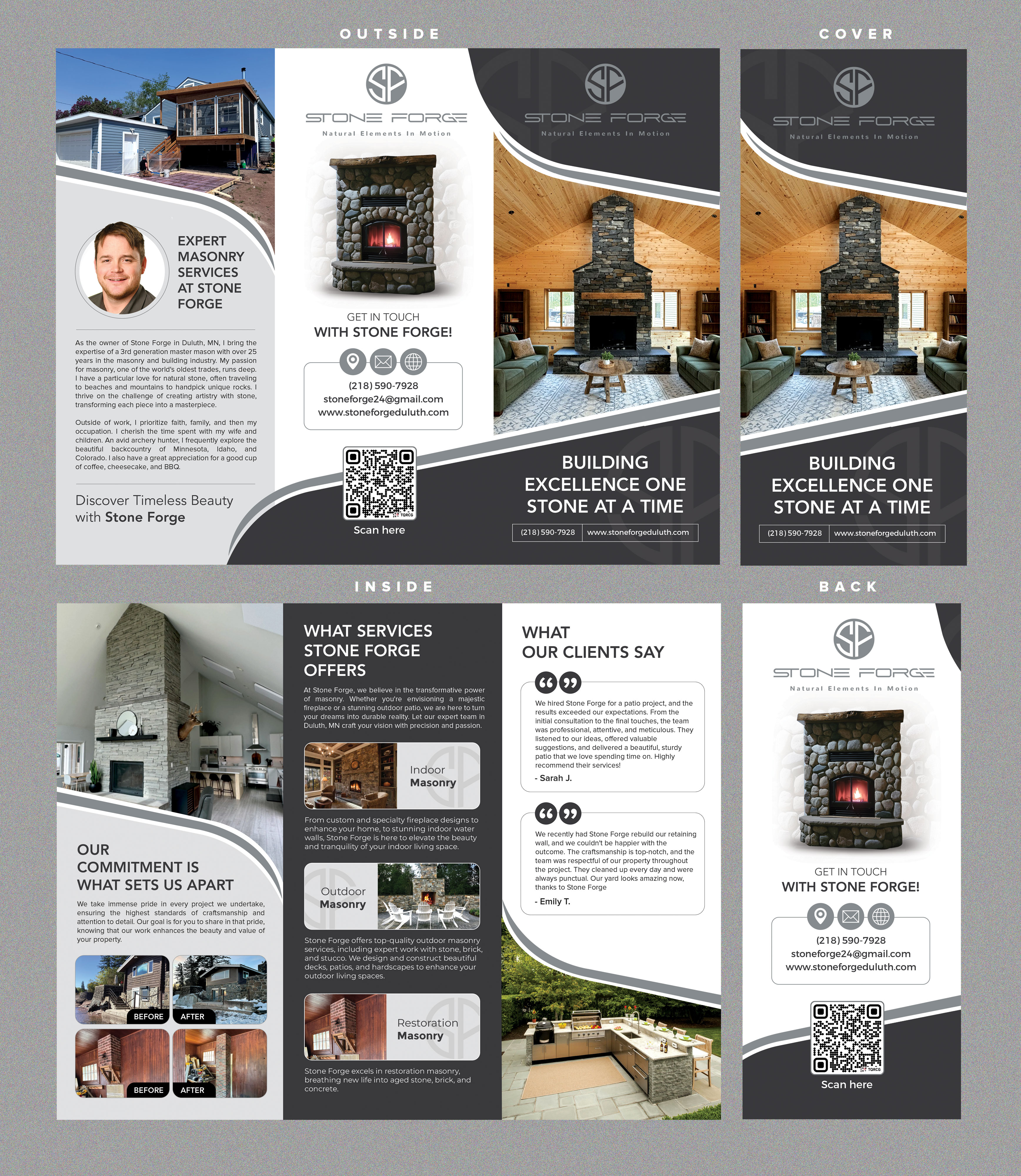 Flyer Design by Stan$oul for Stone Forge  | Design #36583880