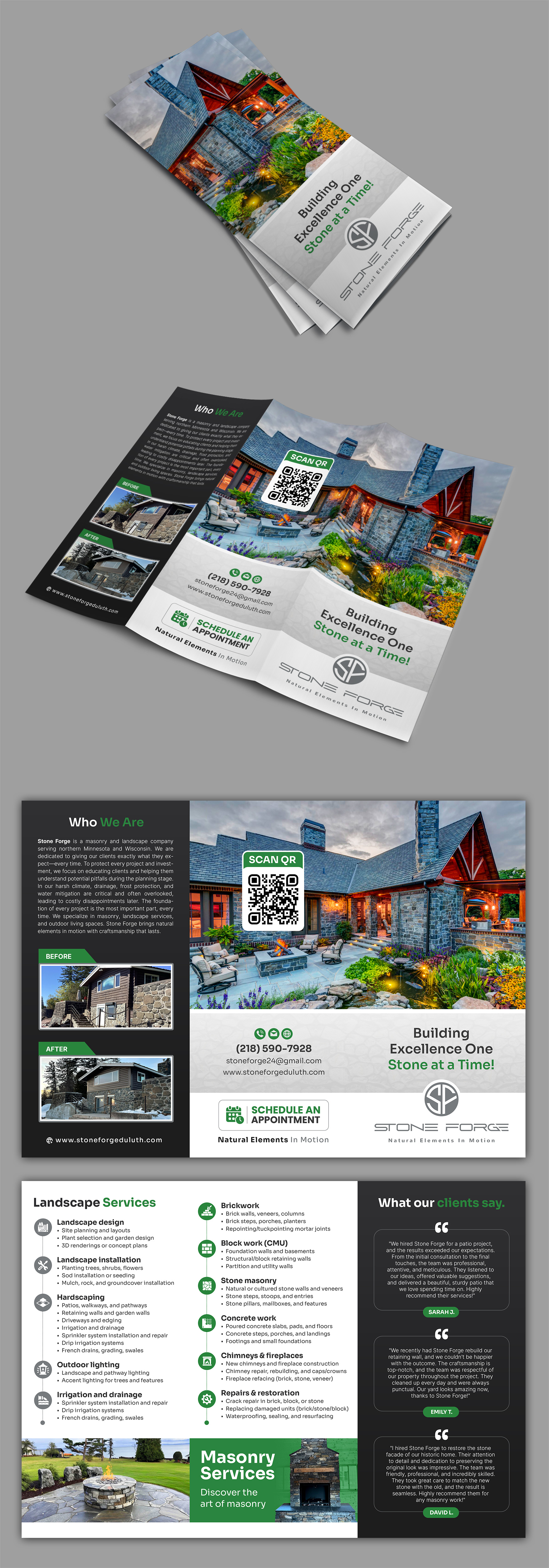 Flyer Design by SAI DESIGNS for Stone Forge  | Design #36607091