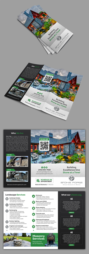 Flyer Design by SAI DESIGNS for Stone Forge  | Design: #36607091