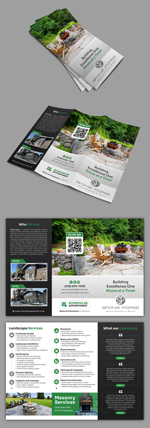 Flyer Design by SAI DESIGNS for Stone Forge  | Design: #36607092
