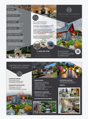 Flyer Design by DA. for Stone Forge  | Design: #36611391