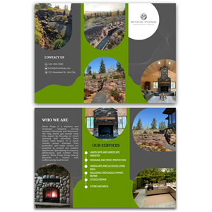 Flyer Design by partha 4 for Stone Forge  | Design: #36615716