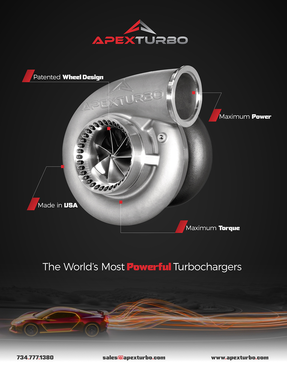 Graphic Design by Esli.O for ApexTurbo LLC | Design #36592380