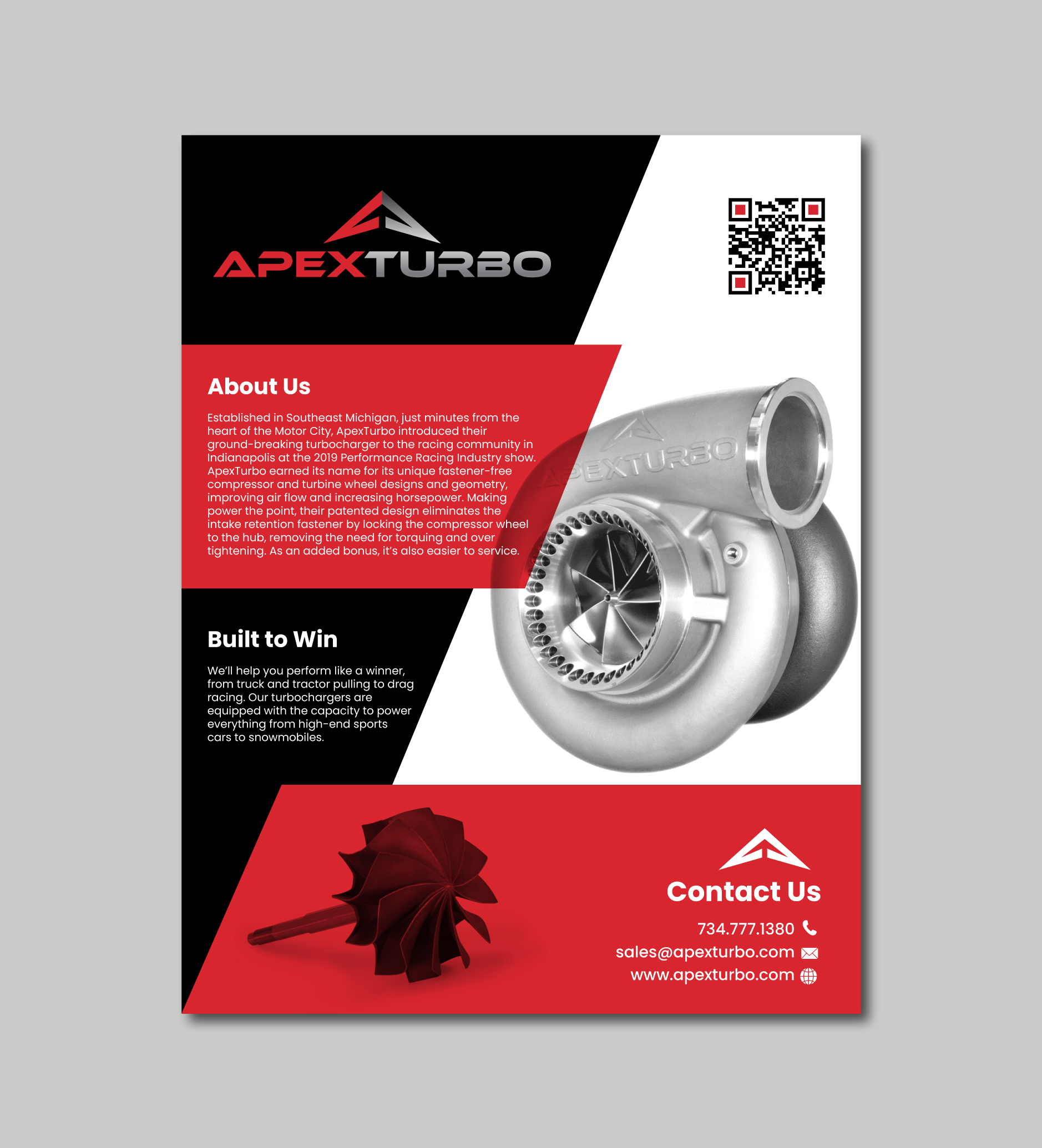 Graphic Design by Denzie for ApexTurbo LLC | Design #36581713