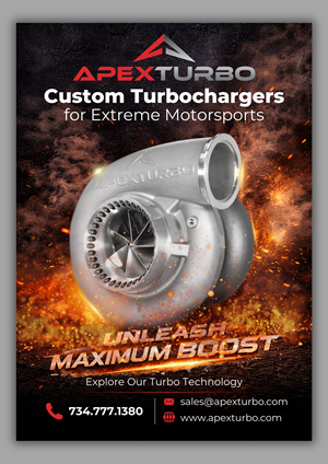 Graphic Design by Custom A for ApexTurbo LLC | Design: #36590354