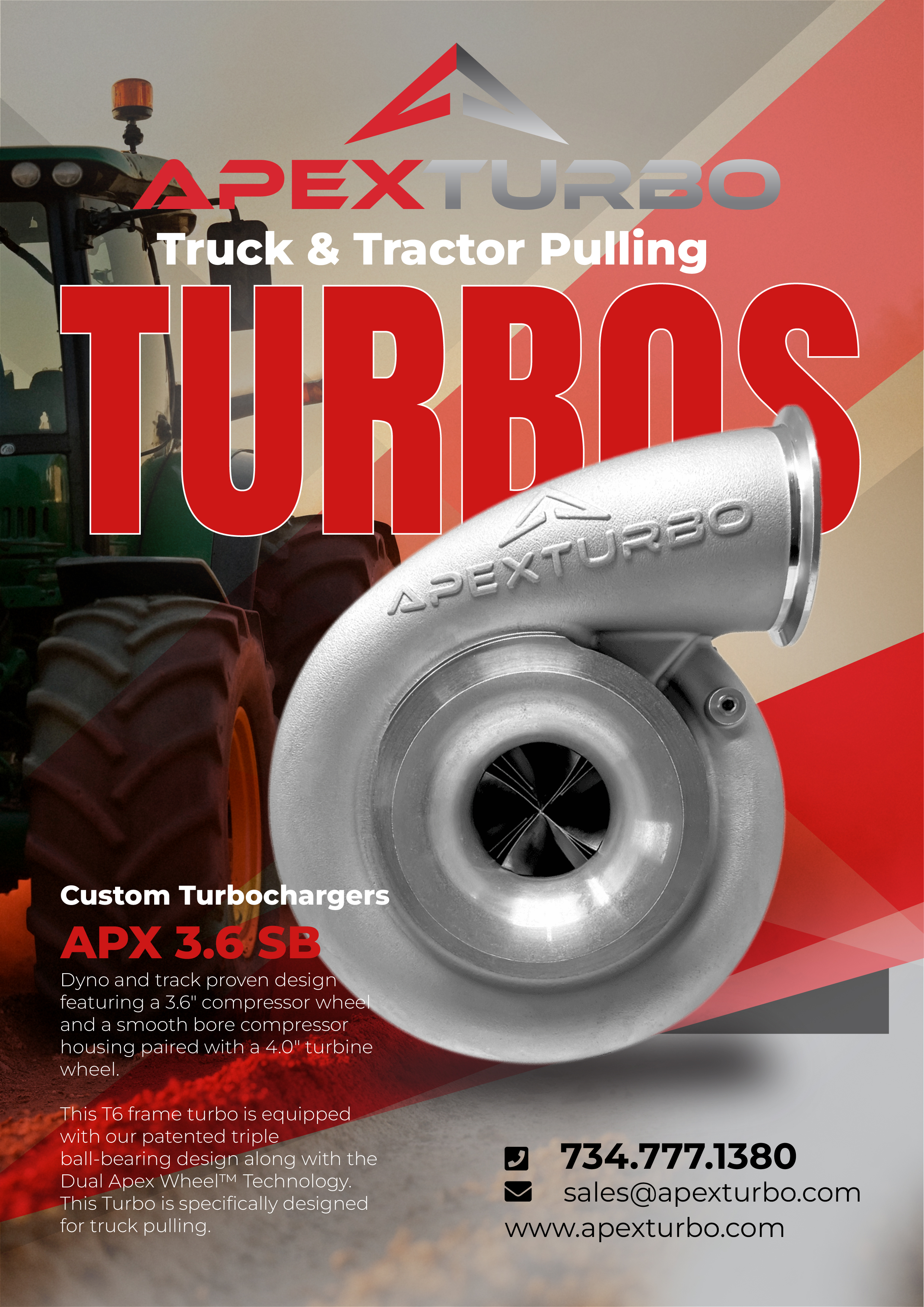 Graphic Design by Vertikus for ApexTurbo LLC | Design #36583614