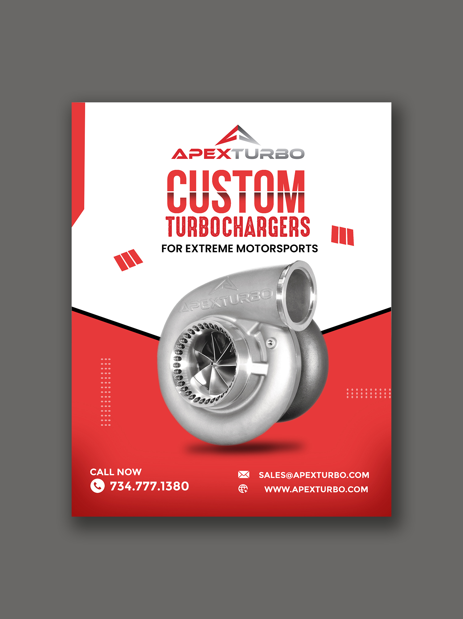 Graphic Design by debdesign for ApexTurbo LLC | Design #36593597