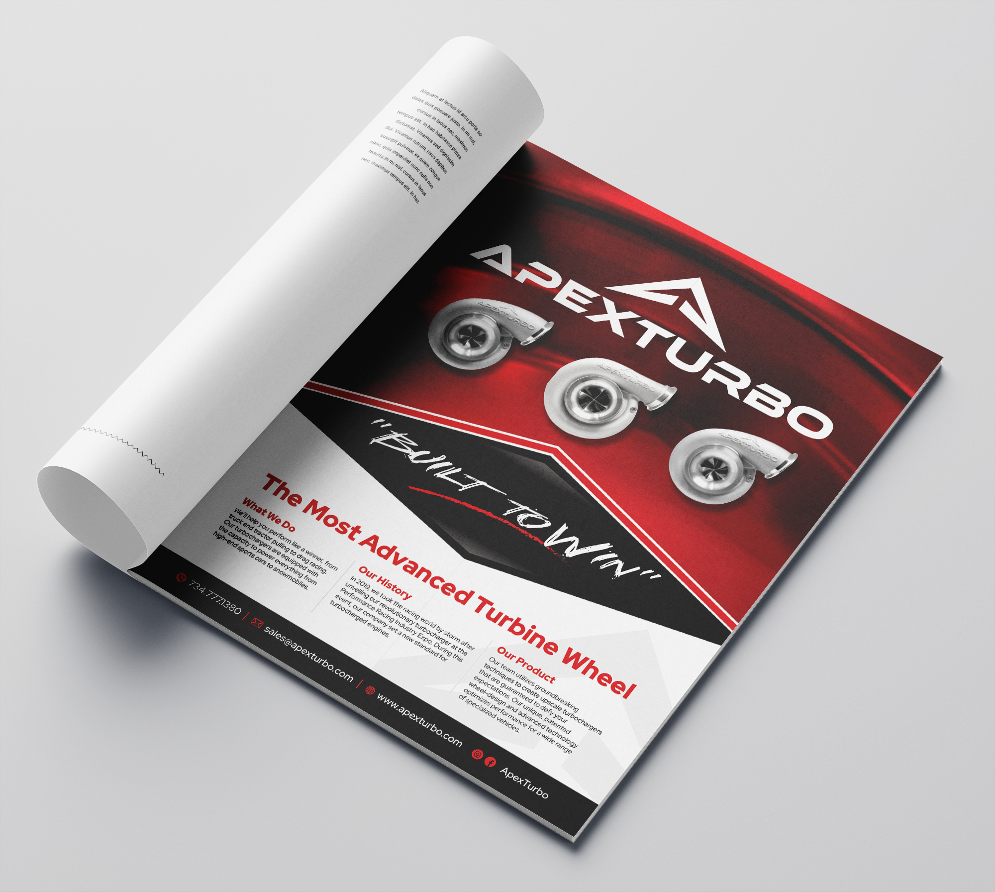 Graphic Design by Dzhafir for ApexTurbo LLC | Design #36589855
