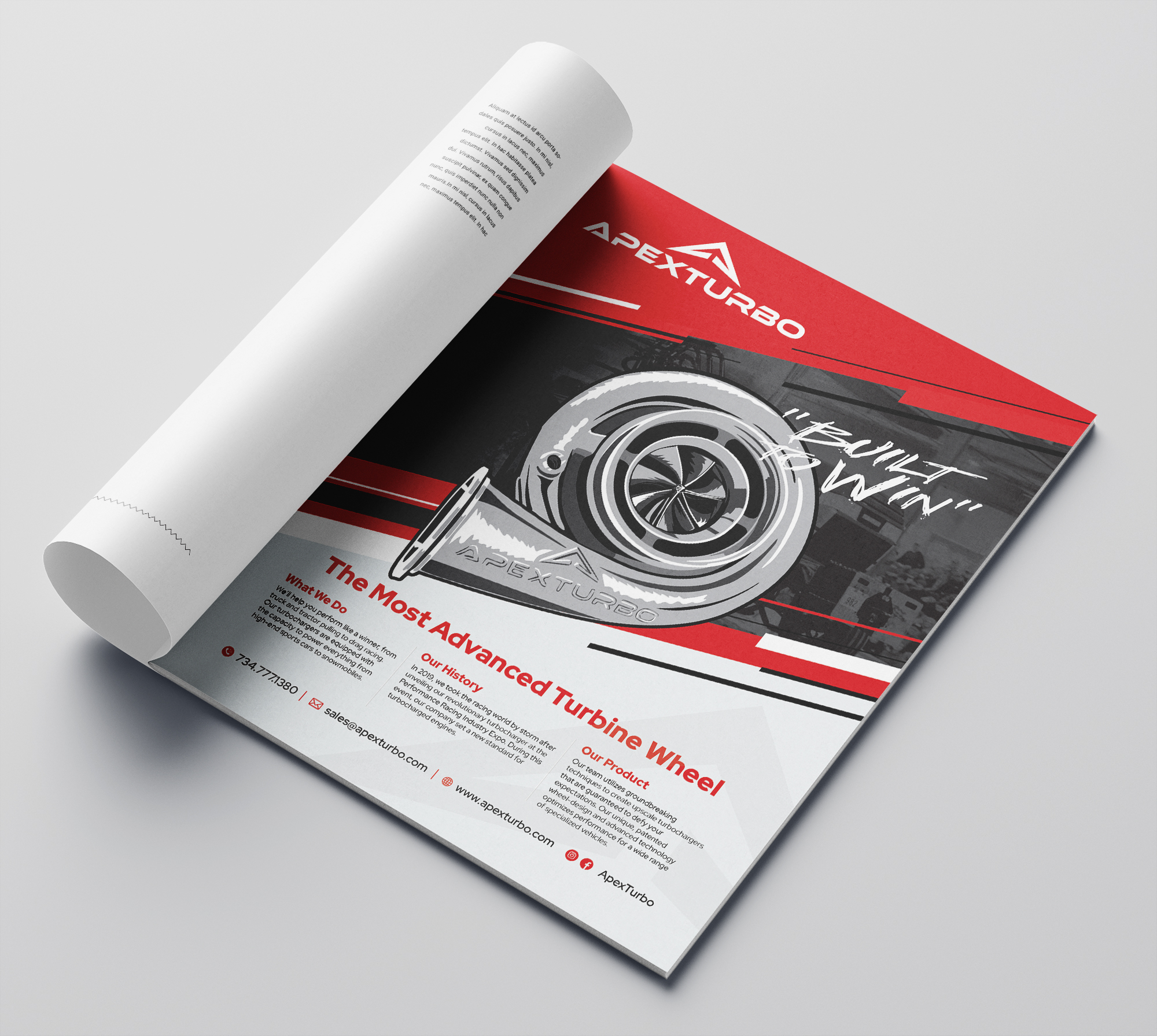 Graphic Design by Dzhafir for ApexTurbo LLC | Design #36589857