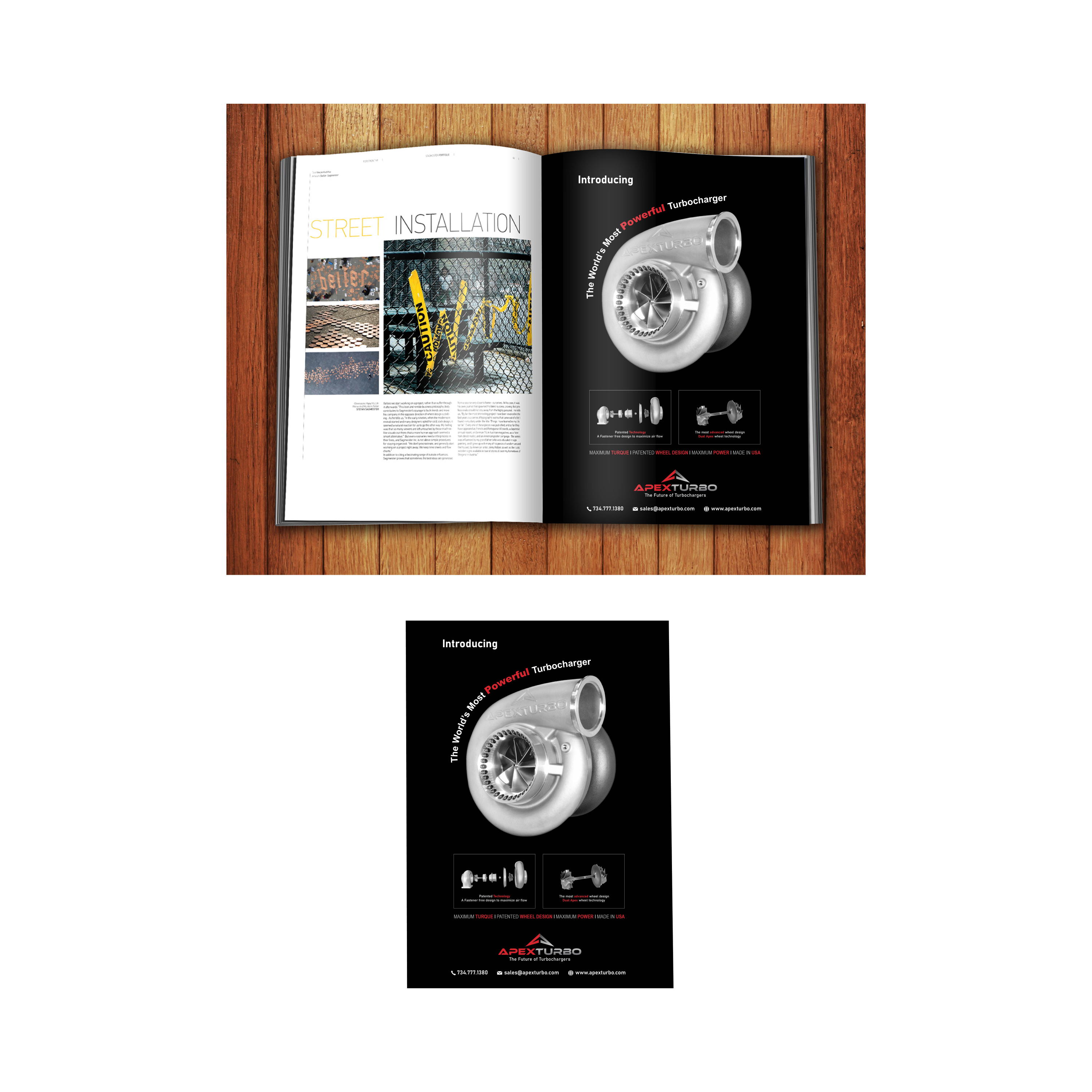 Graphic Design by ***strange*** for ApexTurbo LLC | Design #36583910