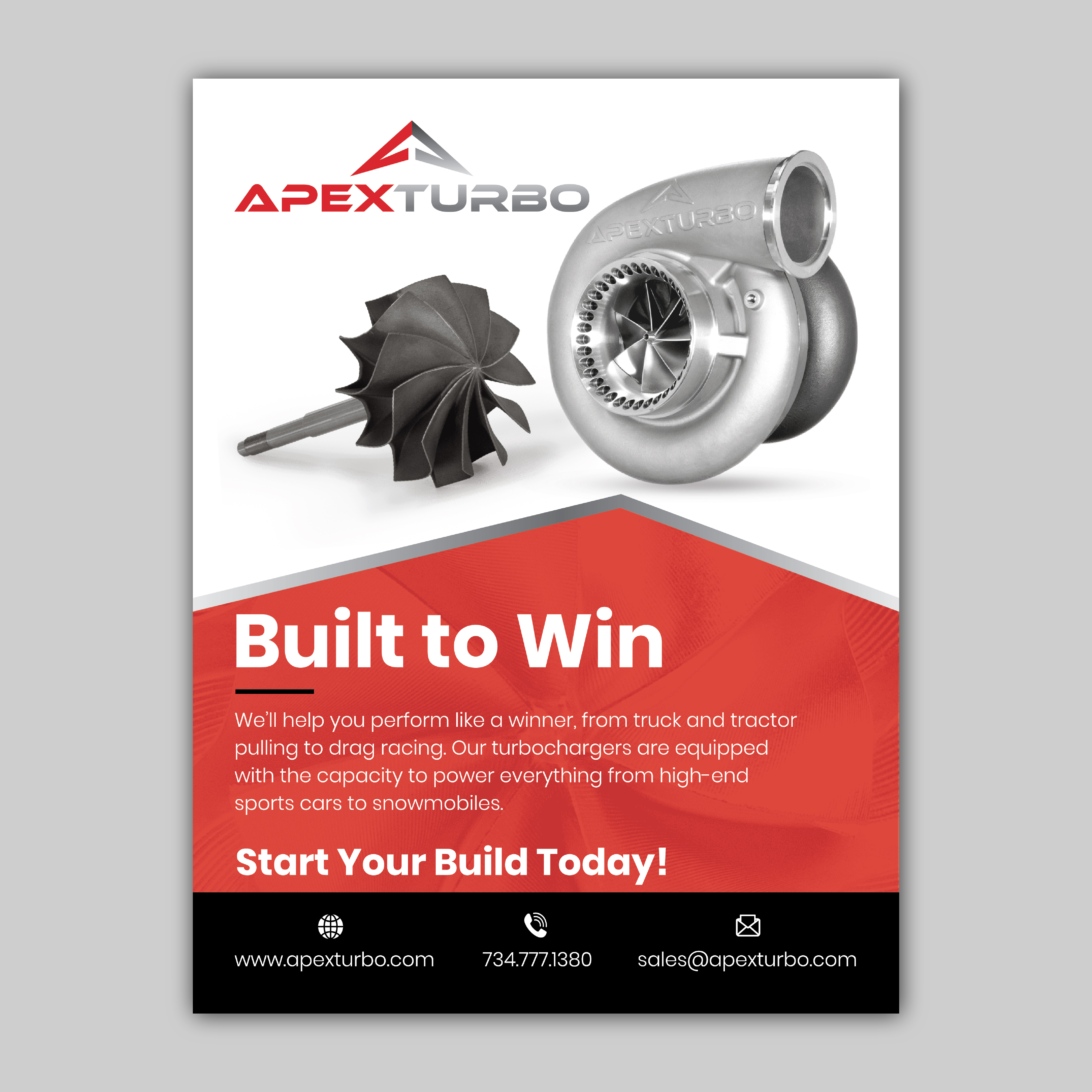 Design Graphique par Bidita Saha pour ApexTurbo LLC | Design #36588687