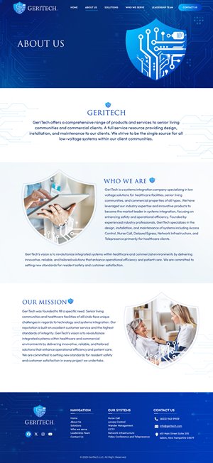 Wix Design by Blue Sparrow for this project | Design: #36641478