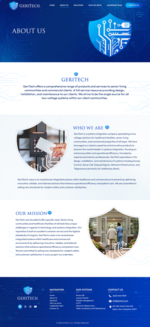 Wix Design by Blue Sparrow for this project | Design: #36645283