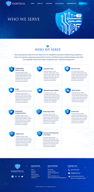 Wix Design by Blue Sparrow for this project | Design: #36645287