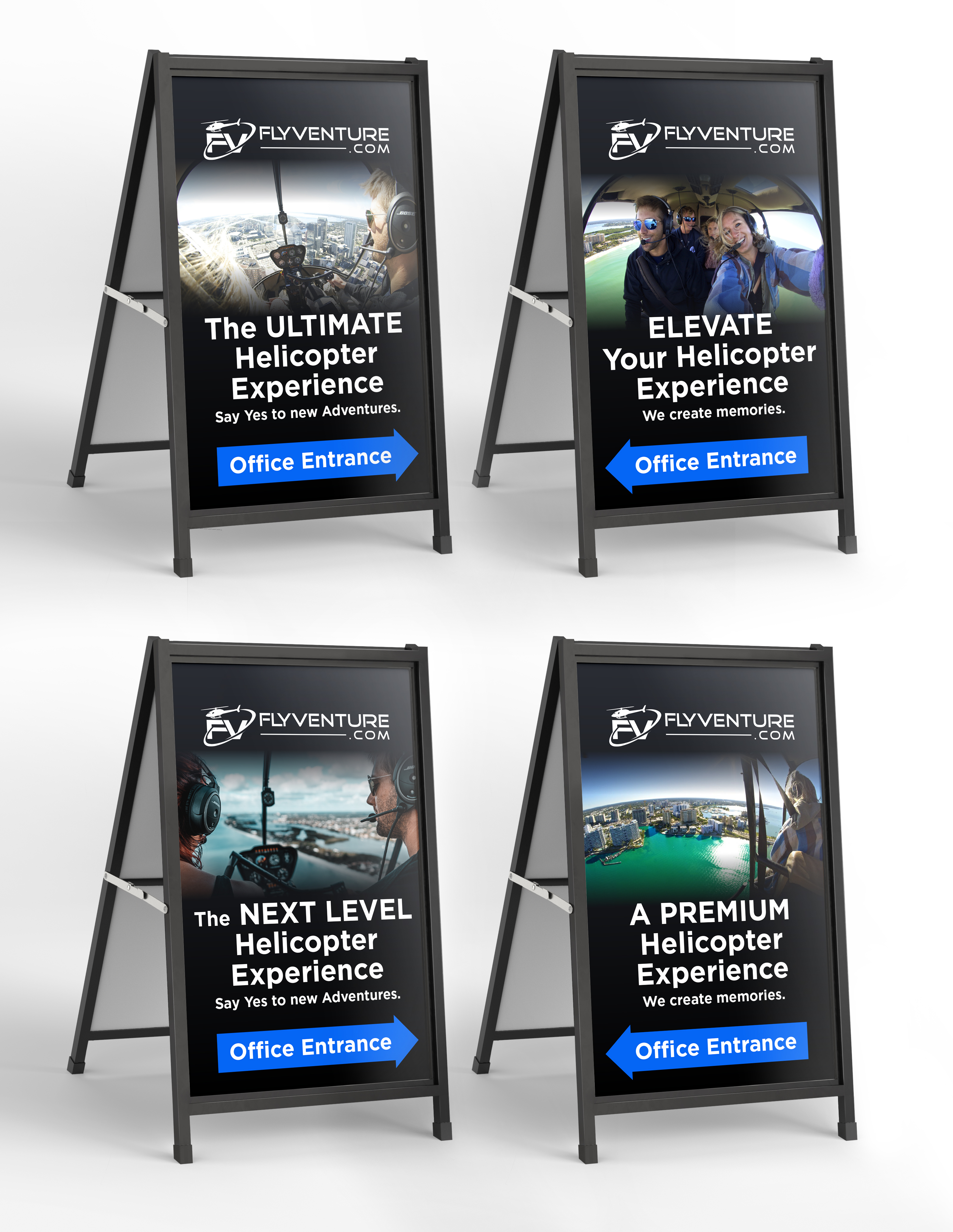 Diseño de Señalética por Sergio Coelho para Heli Aviation Florida, LLC | Diseño #36597539