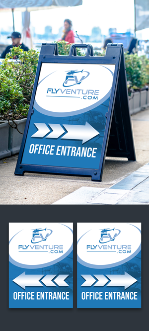 Signage Design by ArtHive for flyVENTURE, LLC | Design: #36588618