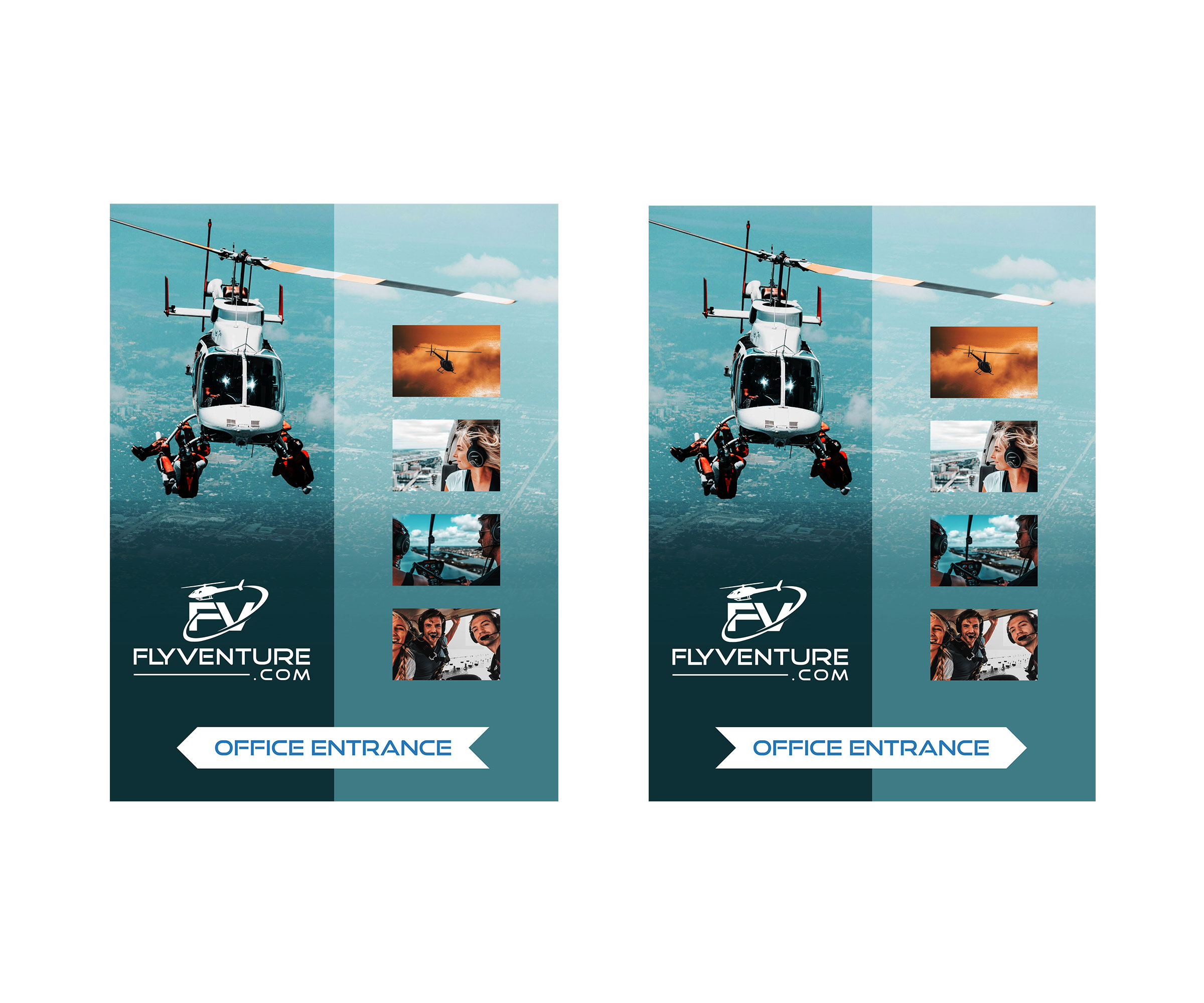 Diseño de Señalética por Goltu para Heli Aviation Florida, LLC | Diseño #36596220