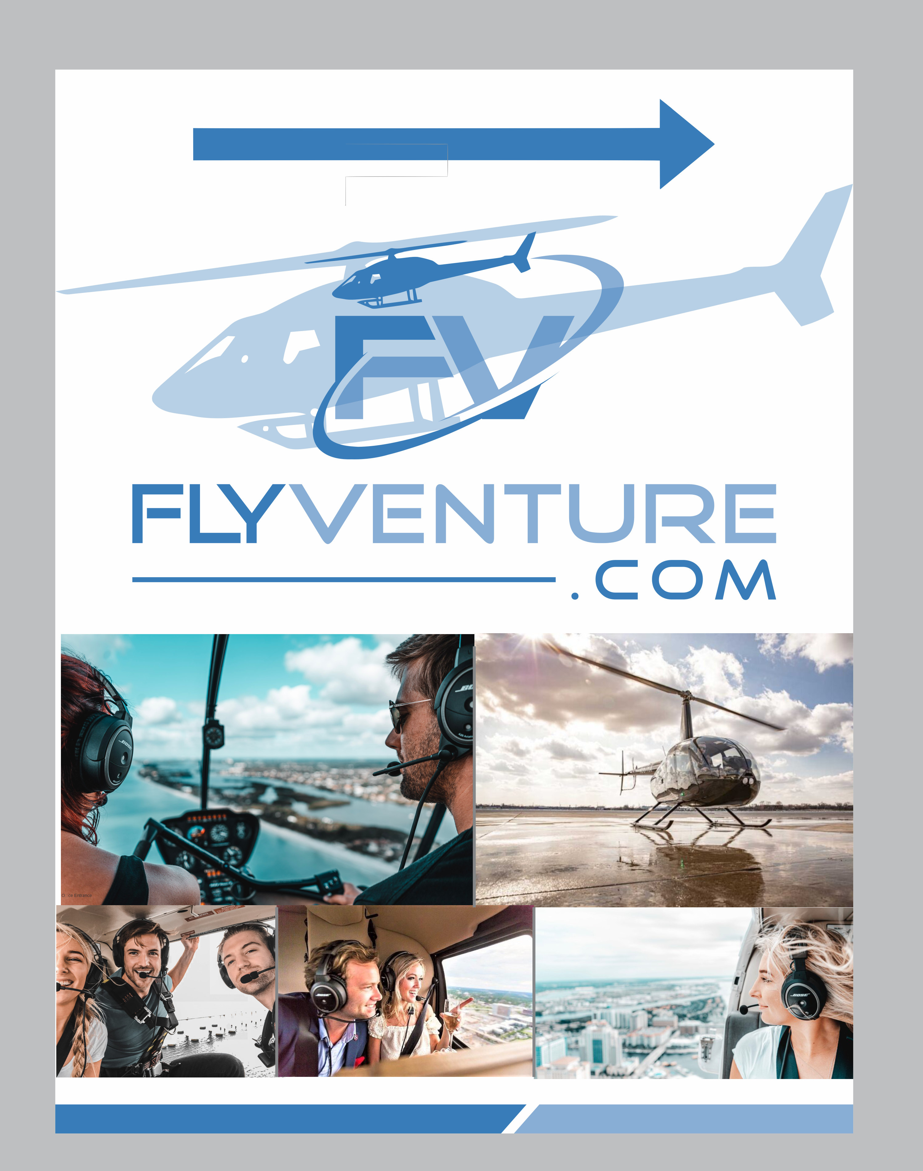 Diseño de Señalética por freelancer75 para Heli Aviation Florida, LLC | Diseño #36584595