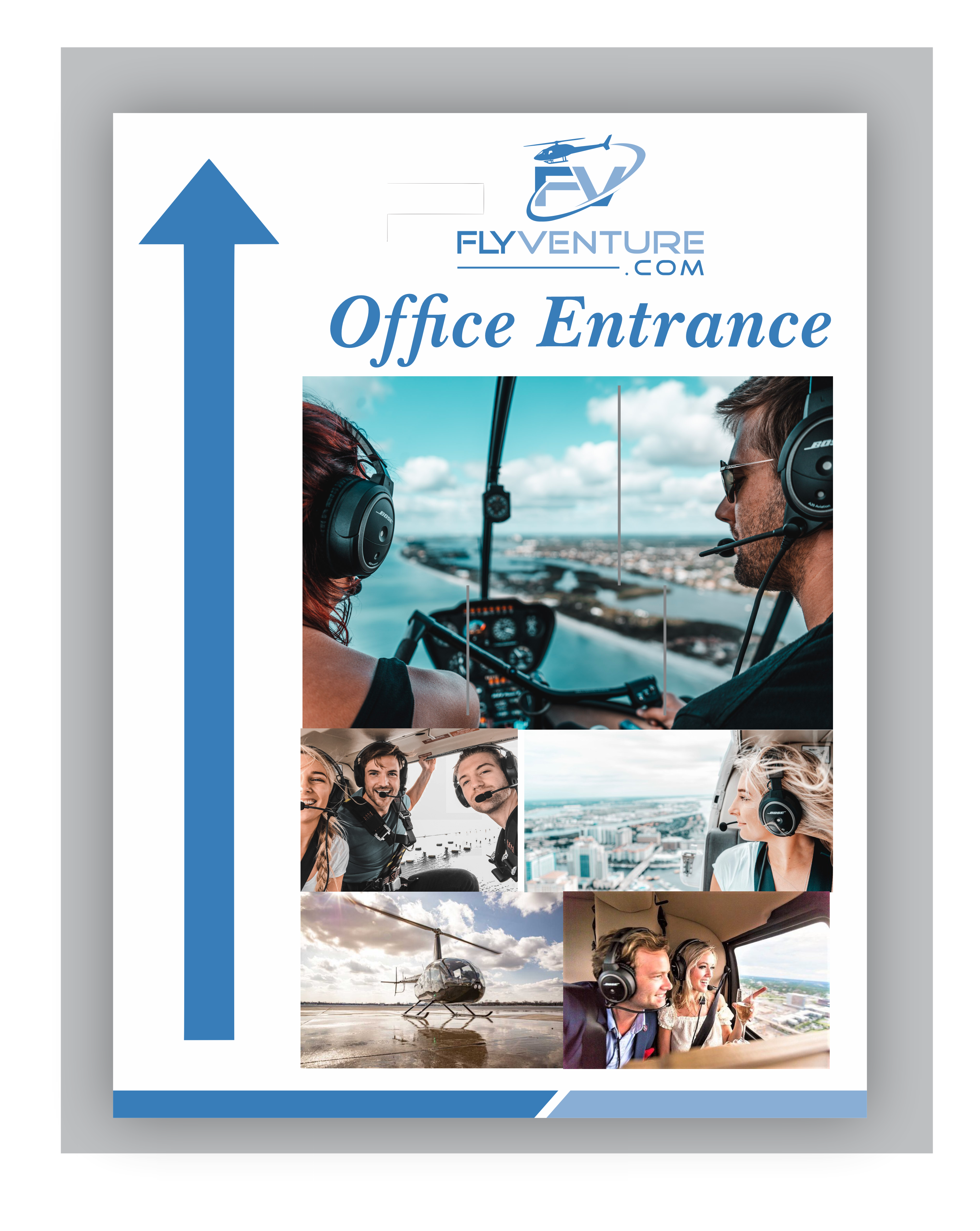 Signage Design by freelancer75 for Heli Aviation Florida, LLC | Design #36584745