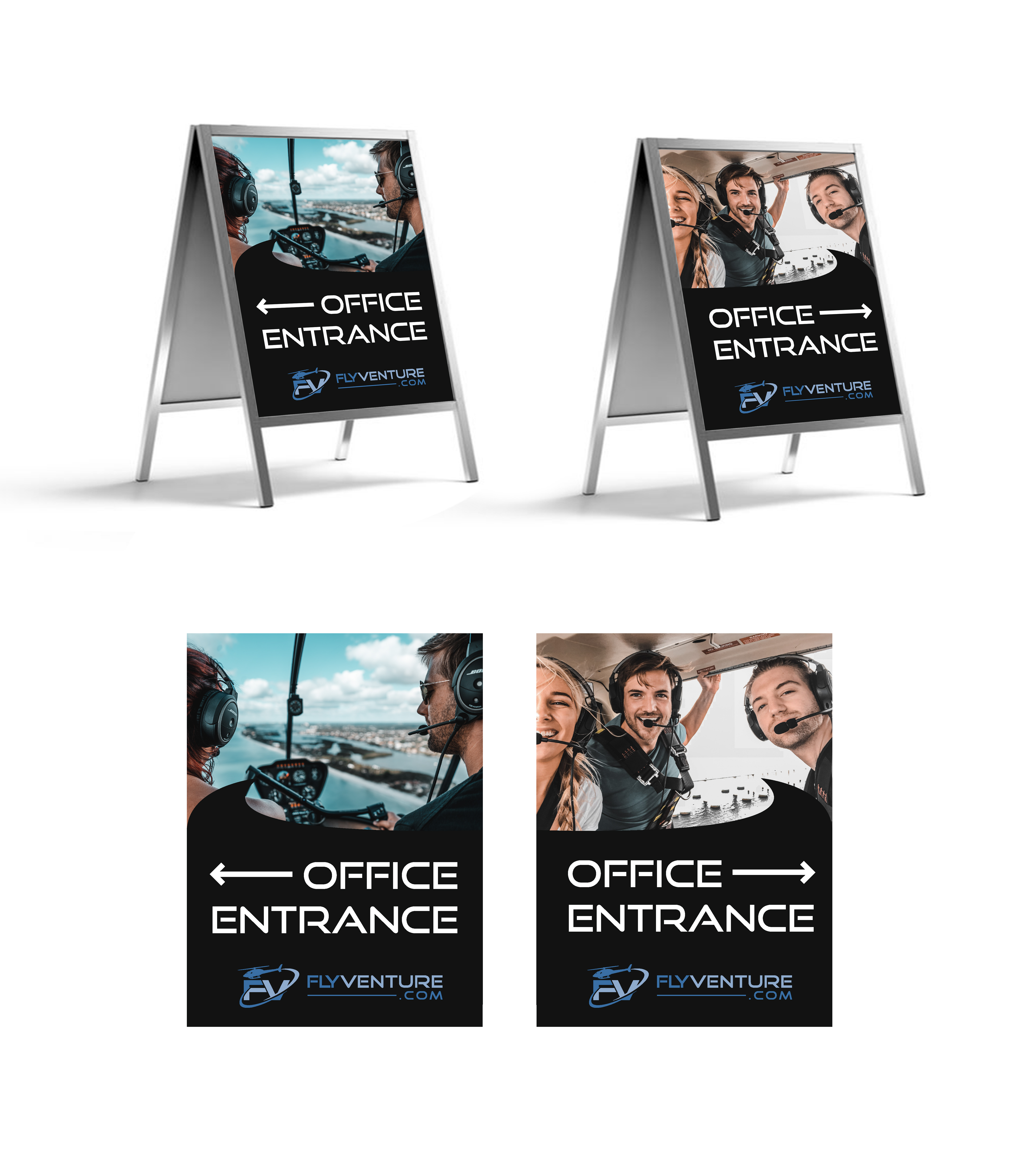 Diseño de Señalética por saurov para Heli Aviation Florida, LLC | Diseño #36585405