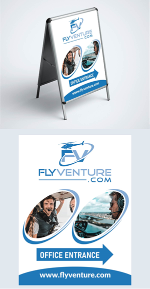 Diseño de Señalética por Isnah Logo para Heli Aviation Florida, LLC | Diseño: #36585824