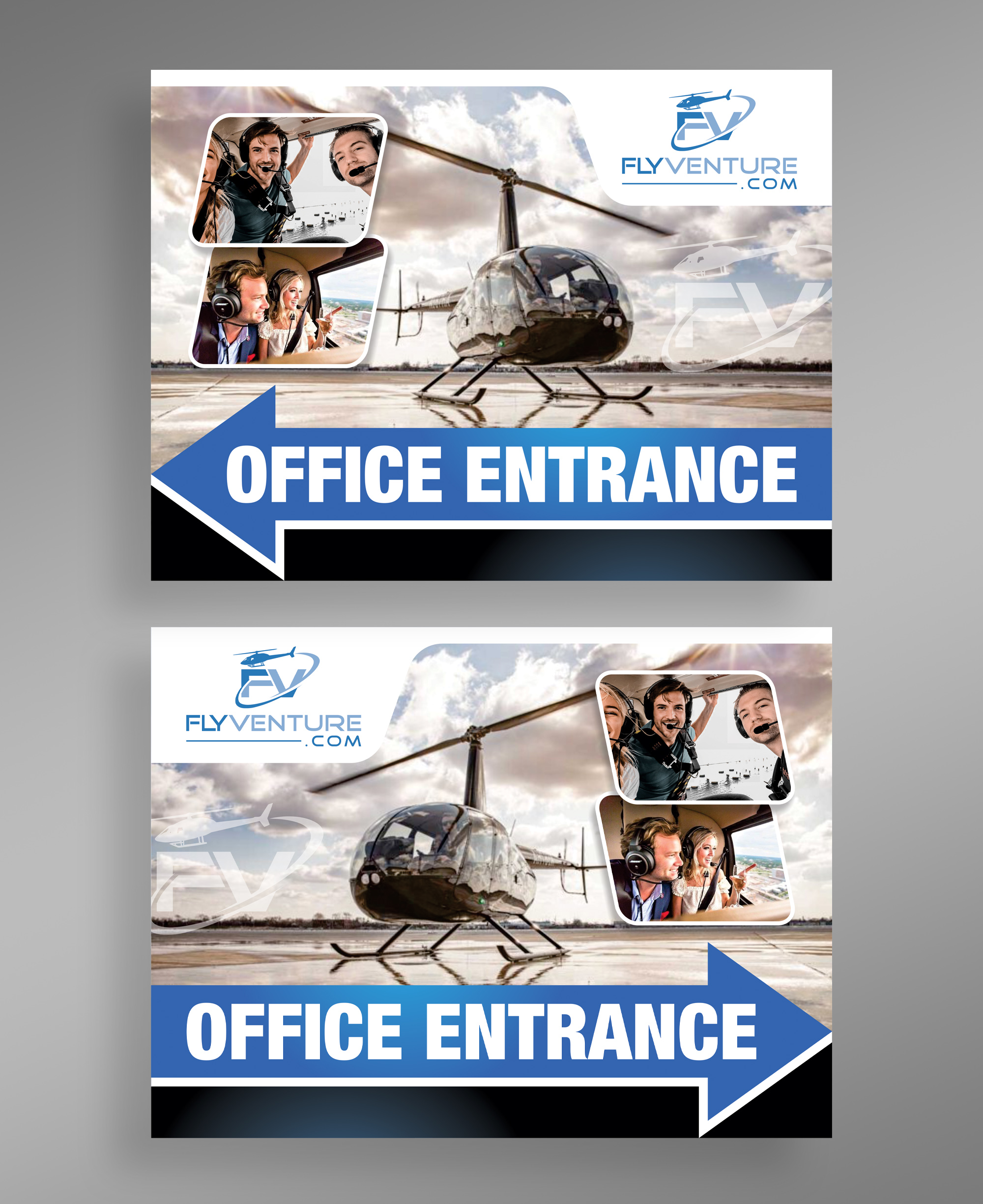 Signage Design by Dzhafir for Heli Aviation Florida, LLC | Design #36589025