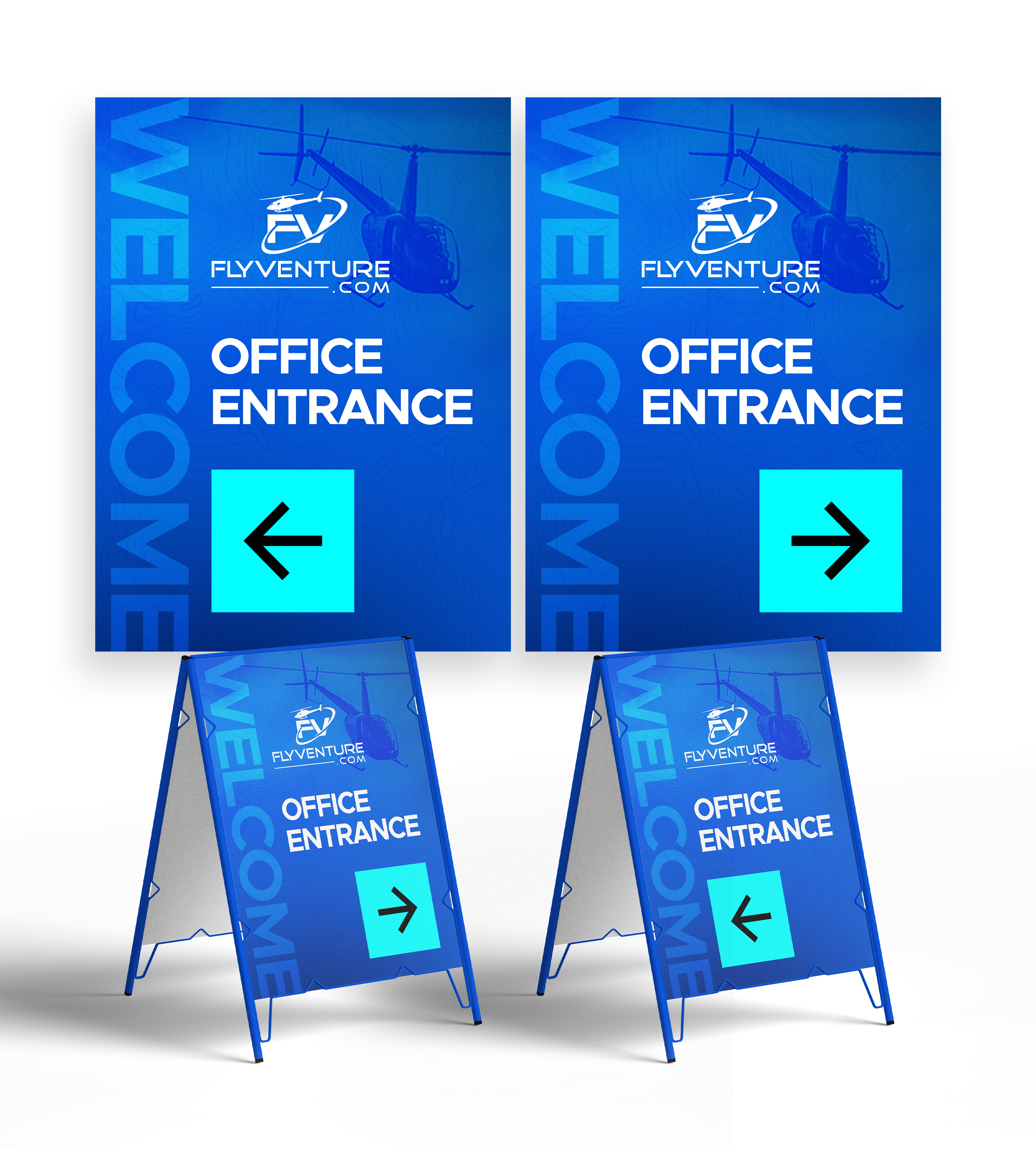 Signage Design by Graphic Guy for Heli Aviation Florida, LLC | Design #36591980