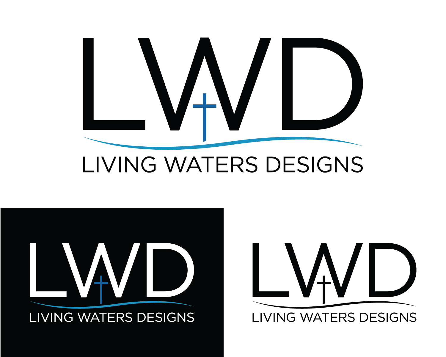 Design de Logo par Box Graphic pour Living Waters Designs | Design #36589624