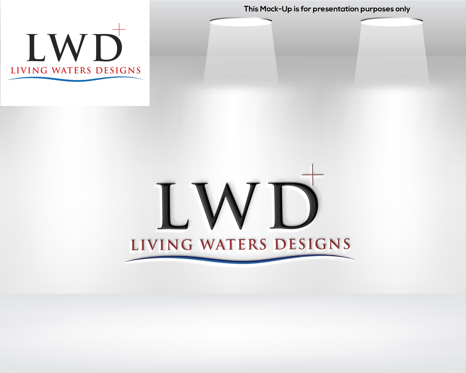 Design de Logo par dubel ko pour Living Waters Designs | Design #36588135