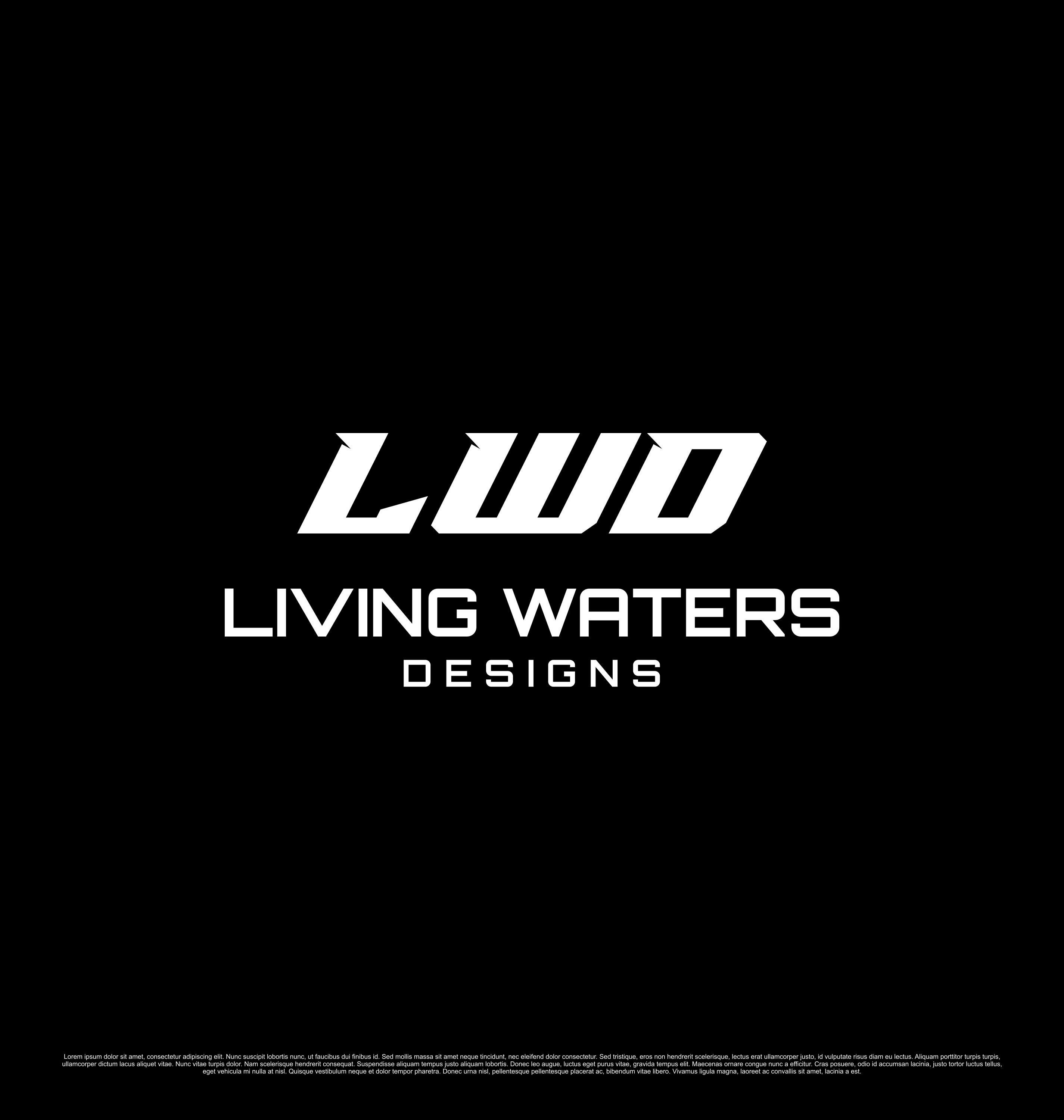 Design de Logo par saesean pour Living Waters Designs | Design #36586914