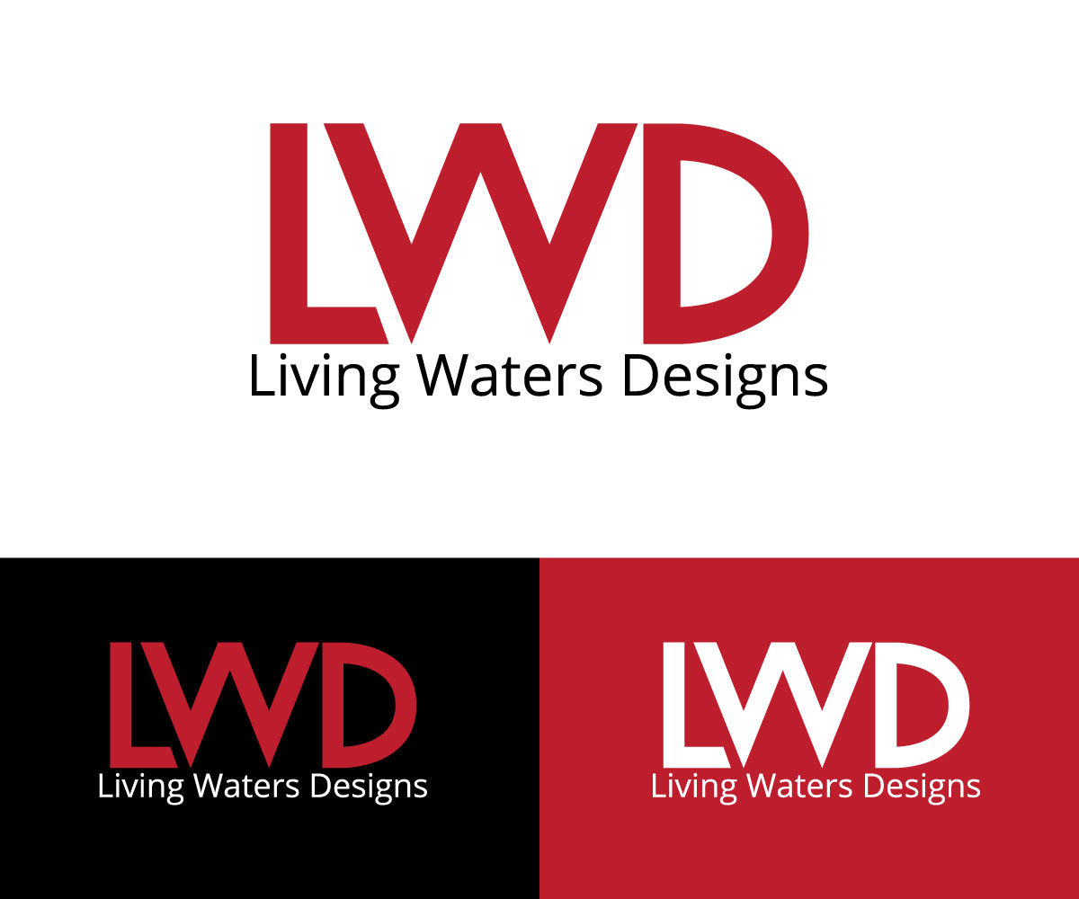 Design de Logo par RaKu 2 pour Living Waters Designs | Design #36607728