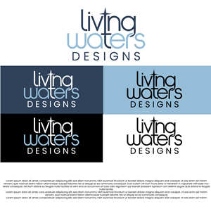 Design de Logo par Shariqology pour Living Waters Designs | Design : #36588749